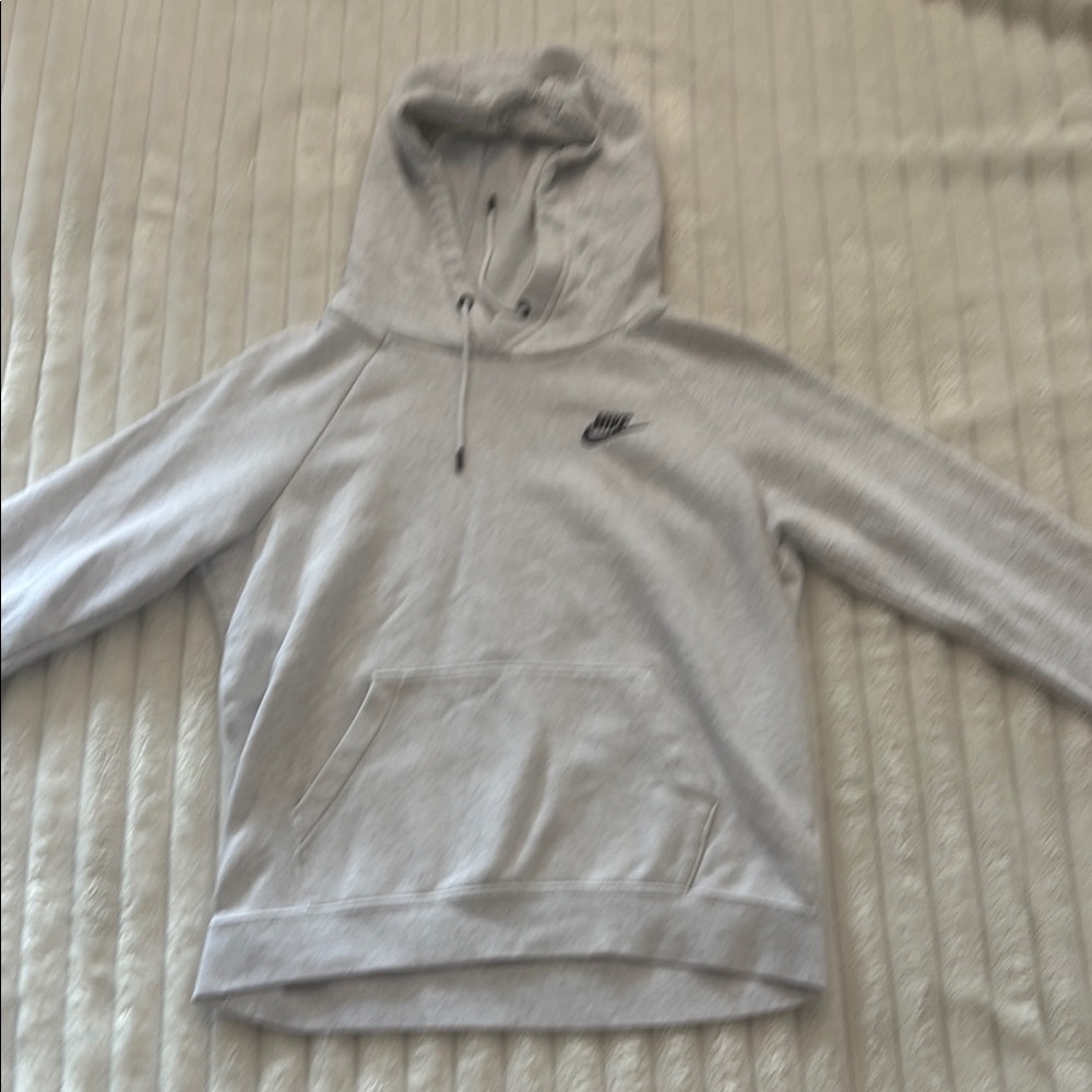 Nike Light Gray Hoodie
